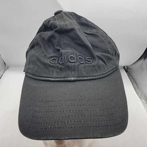 Adidas Adults Black Baseball Hat Cap Adjustable Casual Athletic Outdoors Comfort - Picture 1 of 9